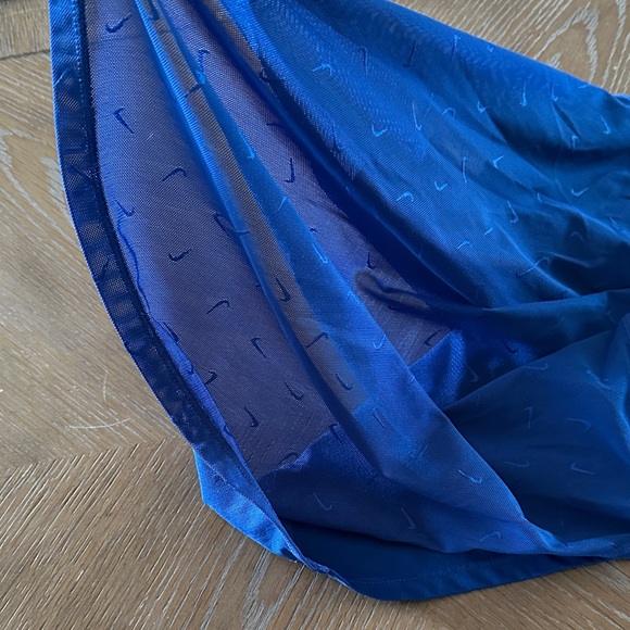 Nike Blue Script Logo Racerback Tank - Picture 3 of 3